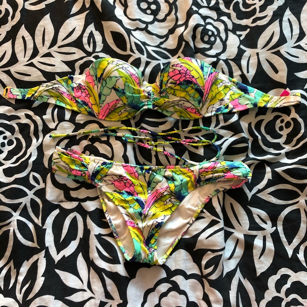 Victoria’s Secret bandeau swim top
